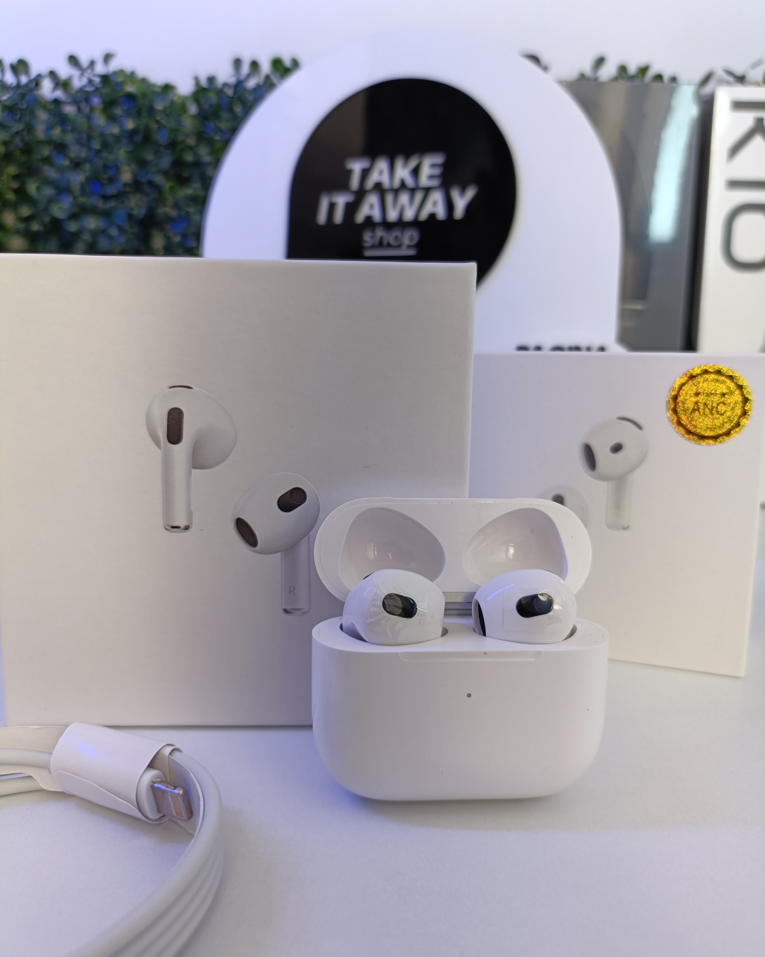 Audífonos Serie 3 + Cargador magnetico magsafe