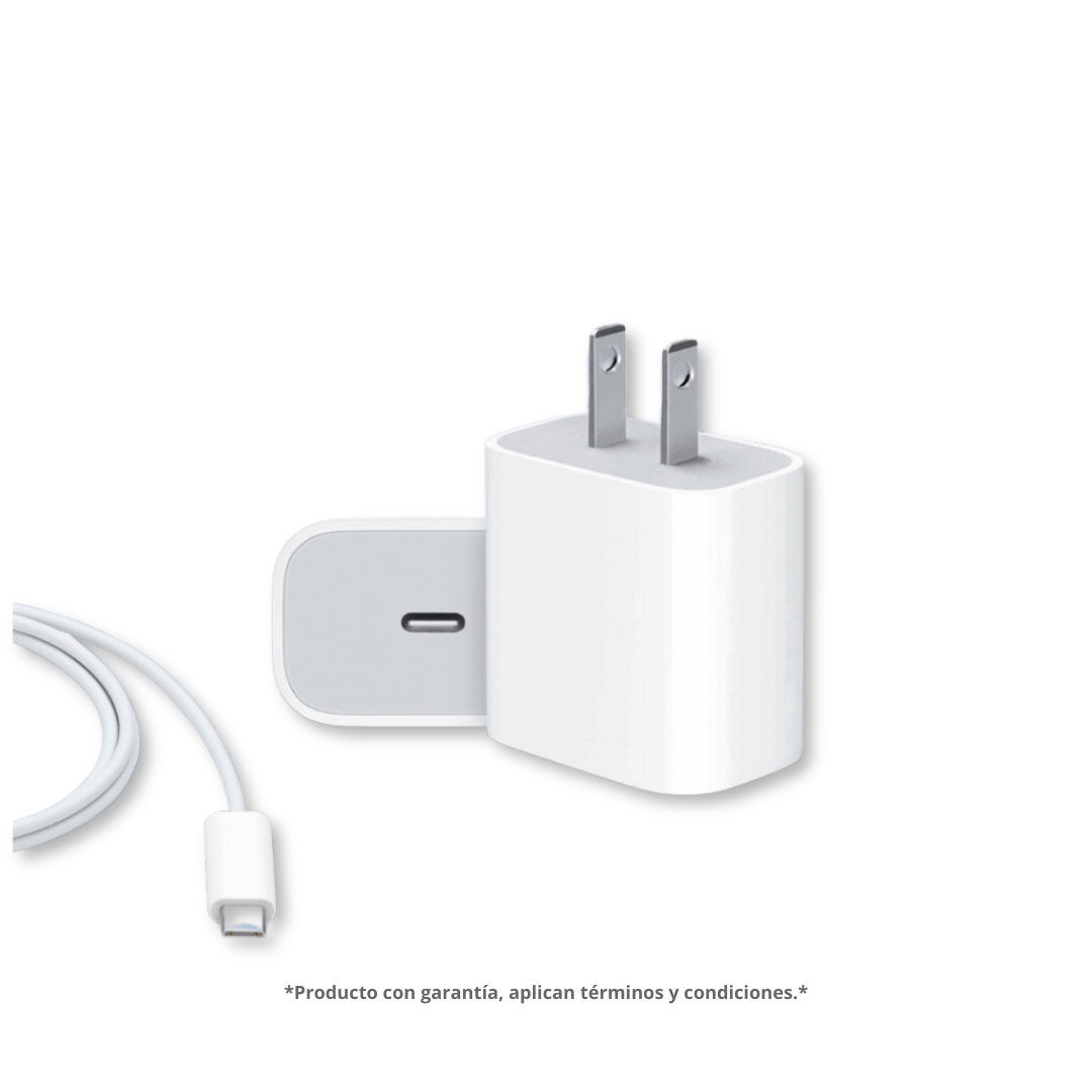 Cargador 20w para iPhone completo Genérico