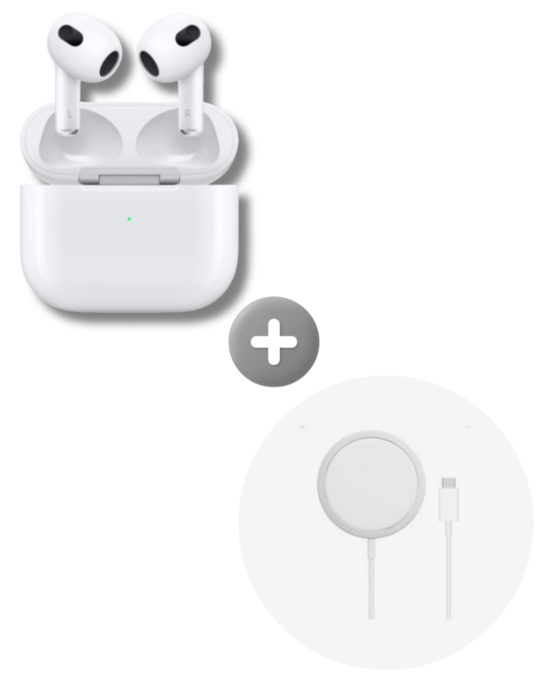 Audífonos Serie 3 + Cargador magnetico magsafe