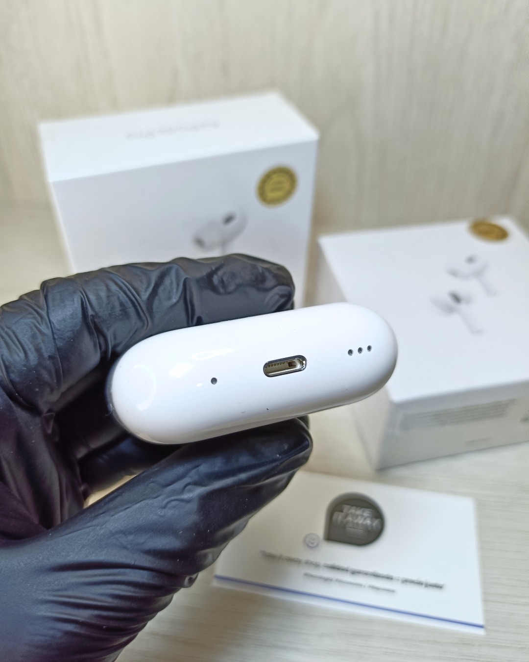 Combo Inteligente #7 Audífonos Pro 2 (1.1) + Batería portátil para iPhone - Marca MagSafe 5.000 mAh.