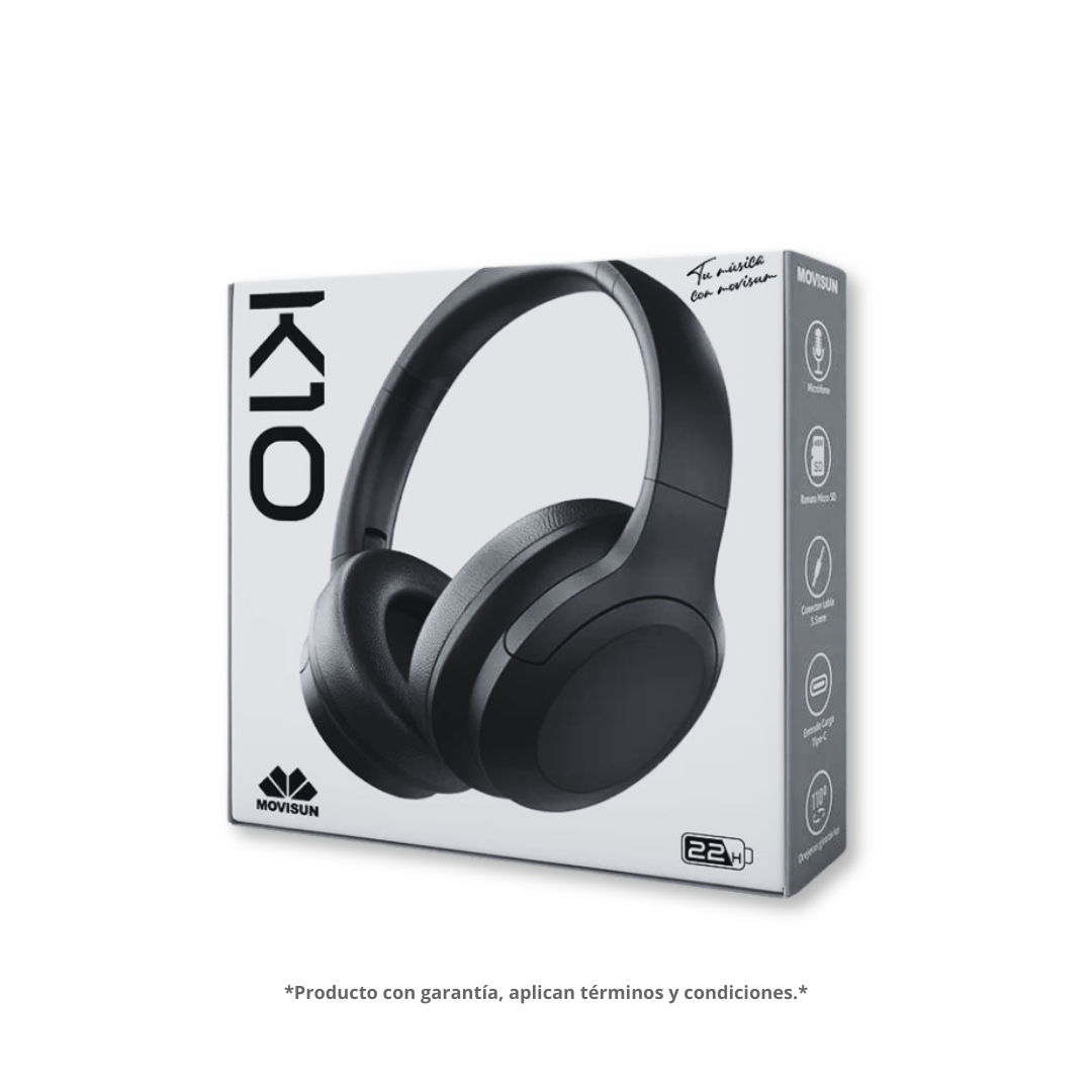 Diadema Bluetooth K10 Movisun