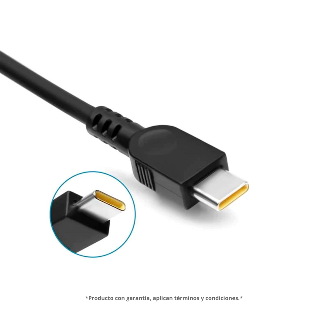 Cargador Para Portátil Lenovo Original 20V 3.25A Tipo C Slim