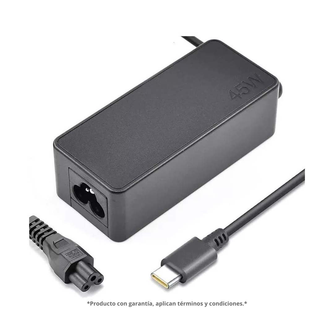 Cargador Para Portátil Lenovo USB Tipo C 20V 2.25A 45w - Original