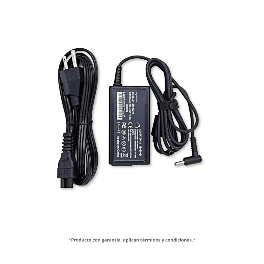Cargador para computador portátil HP 19.5V 3.33A AG. SLIM