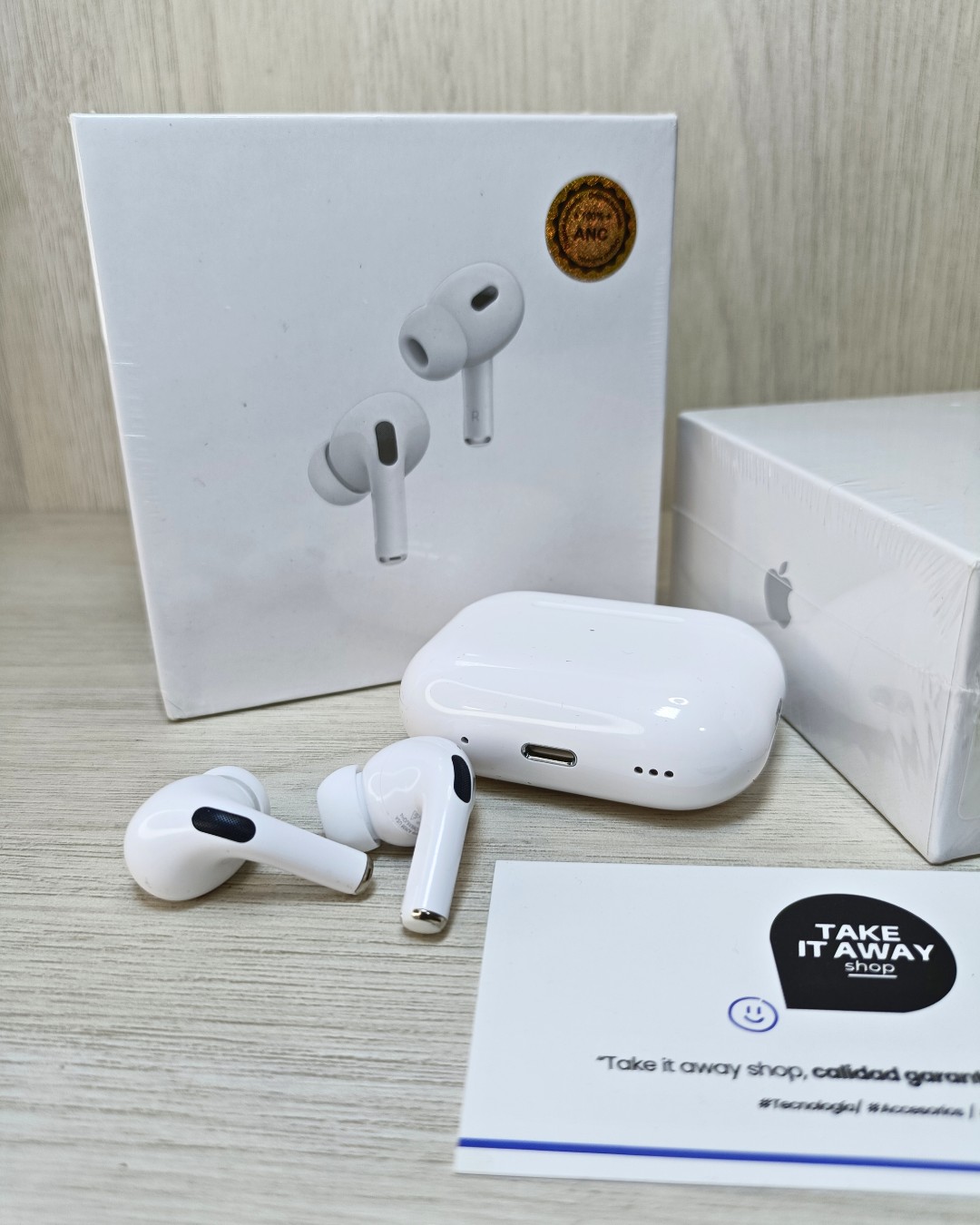Combo Inteligente #7 Audífonos Pro 2 (1.1) + Batería portátil para iPhone - Marca MagSafe 5.000 mAh.