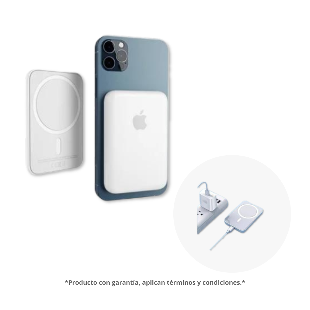 MagnétiCombo #1 (Batería portátil para iPhone - Marca MagSafe + Case magnético