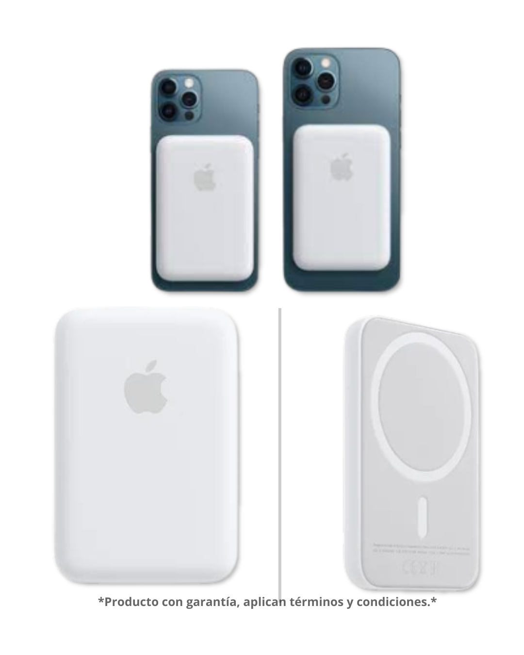 Combo Inteligente #7 Audífonos Pro 2 (1.1) + Batería portátil para iPhone - Marca MagSafe 5.000 mAh.
