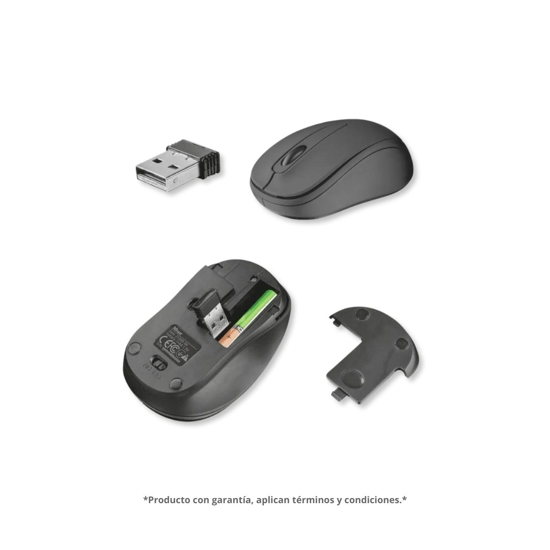 Mouse trust ZIVA inalámbrico
