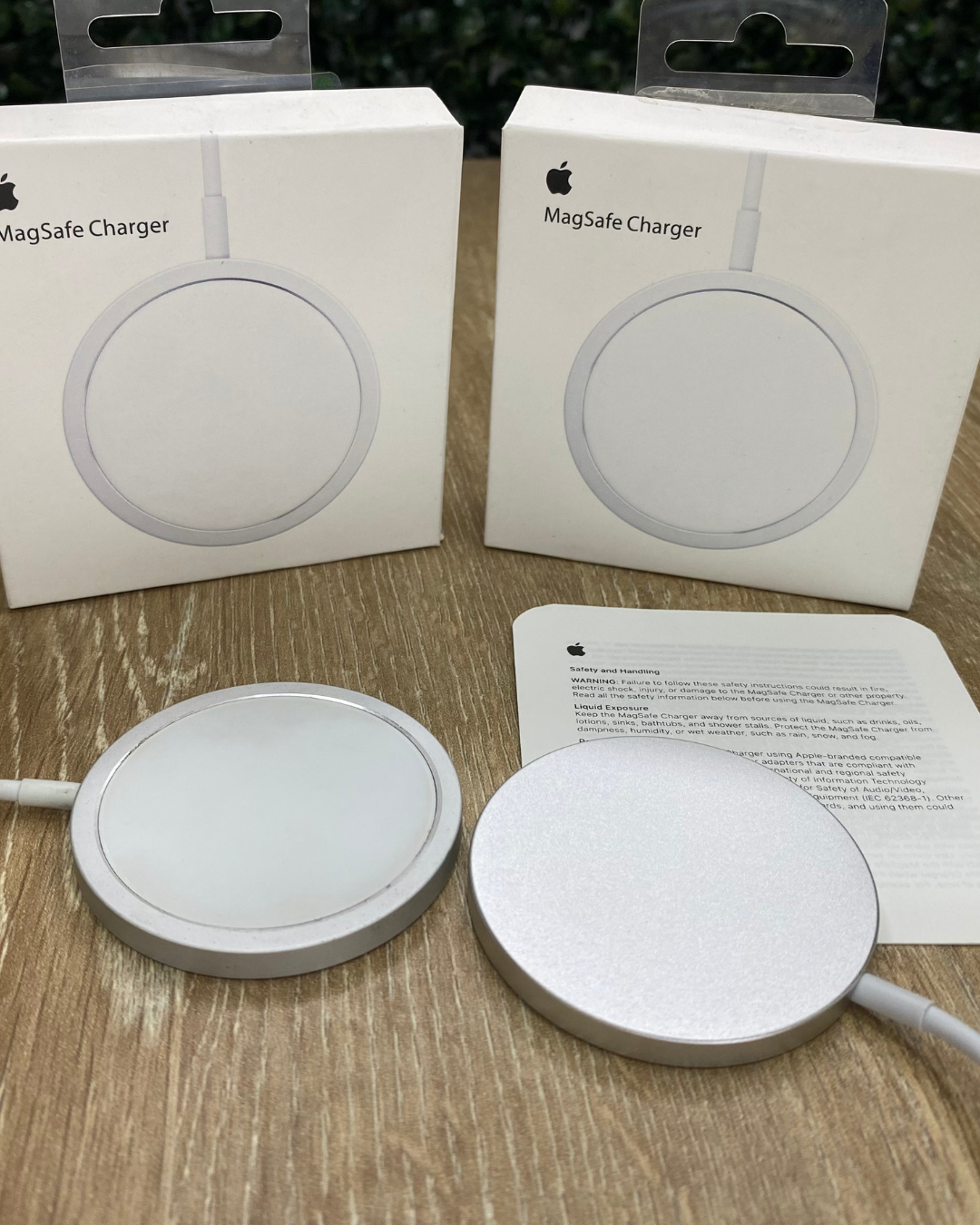 Combo Magnético # 6, Batería Magnética Magsafe + Cargador Magnético Para IPhone Magsafe