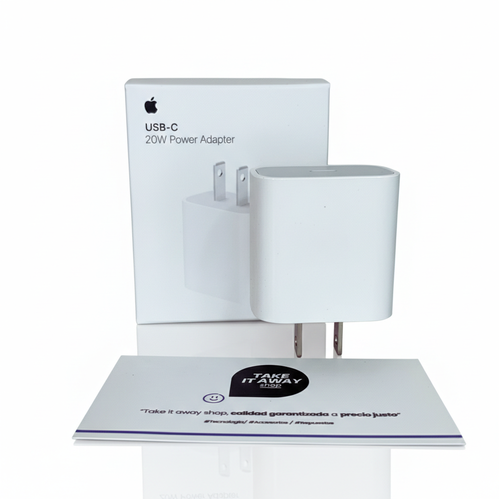 Cargador Original cubo iPhone 20W Promo X2