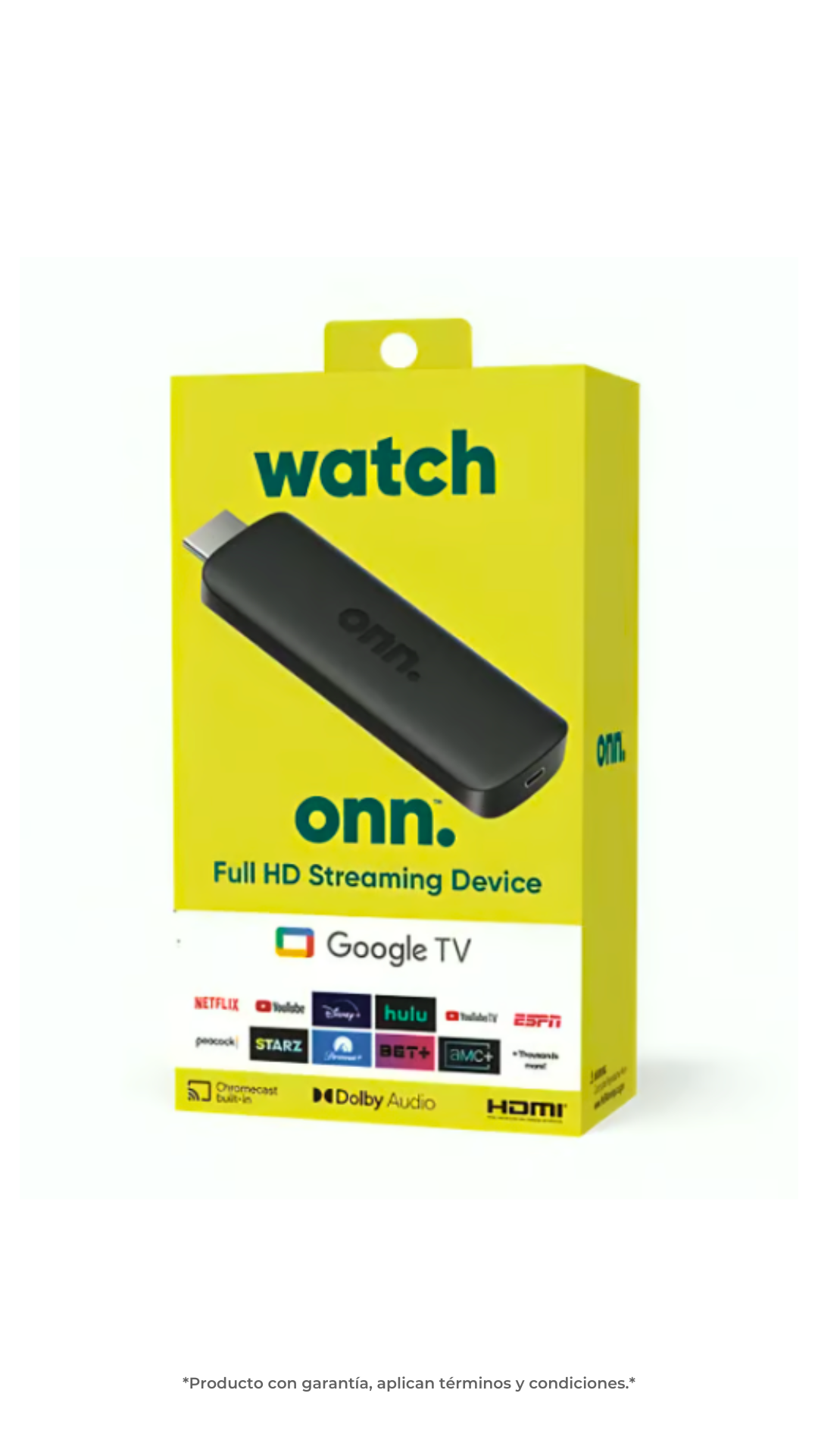 TV Box Watch onn 2k