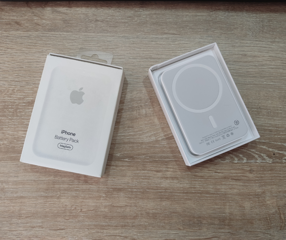 Combo Magnético # 6, Batería Magnética Magsafe + Cargador Magnético Para IPhone Magsafe