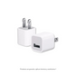 Cargador 5w para iPhone + Cable Tipo USB