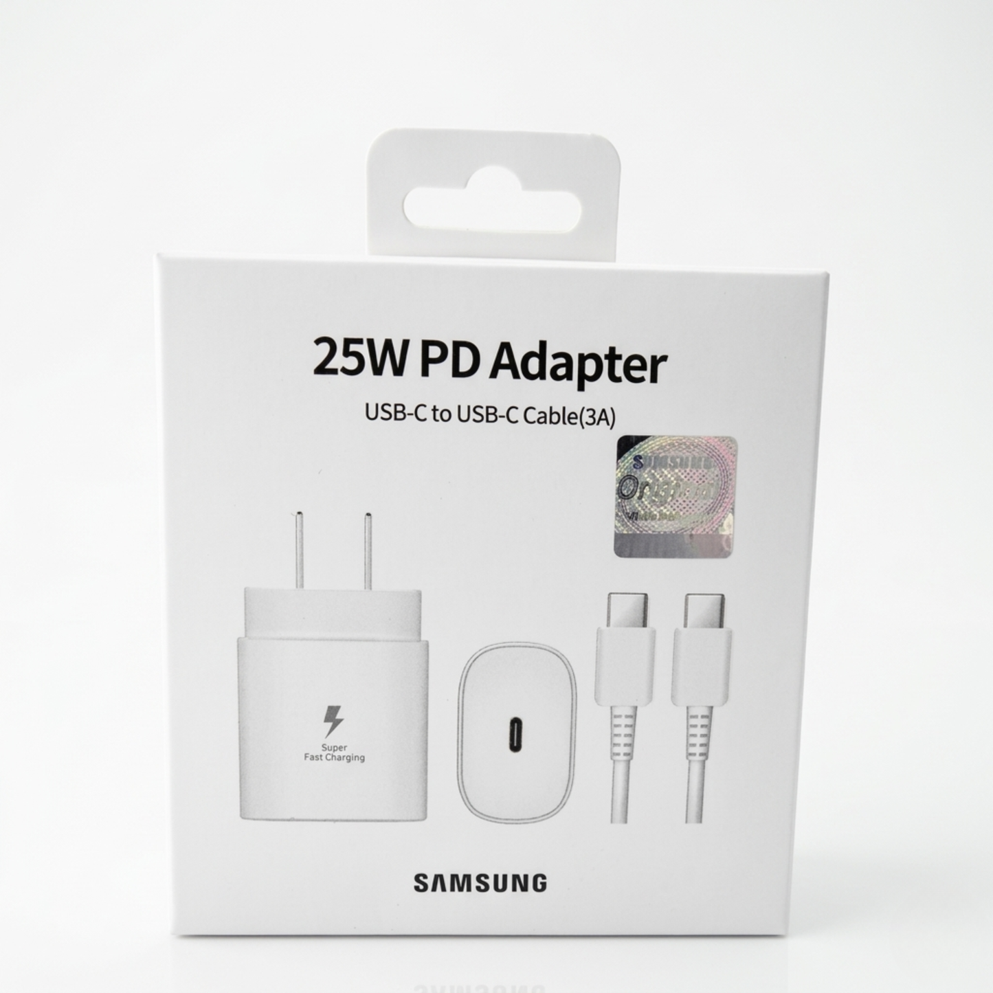 Cargador para Samsung 25w + Cable USB C a USB C