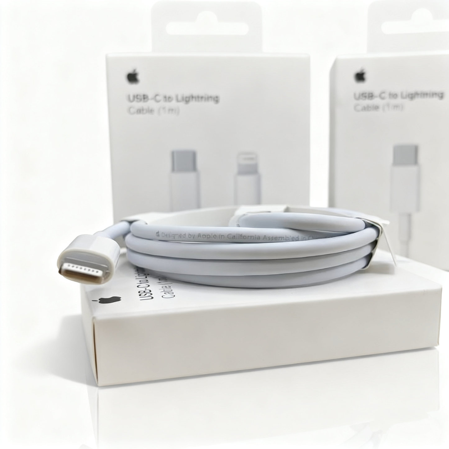 Promo X2 – Cable iPhone Original Tipo C a Lightning 1 Metro