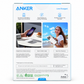 Anker Zolo Power Bank 20.000 mAh 30W con Cable USB-C Integrado