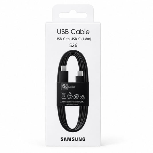Cable USB-C a USB-C para Samsung - Original (1.8m) S26