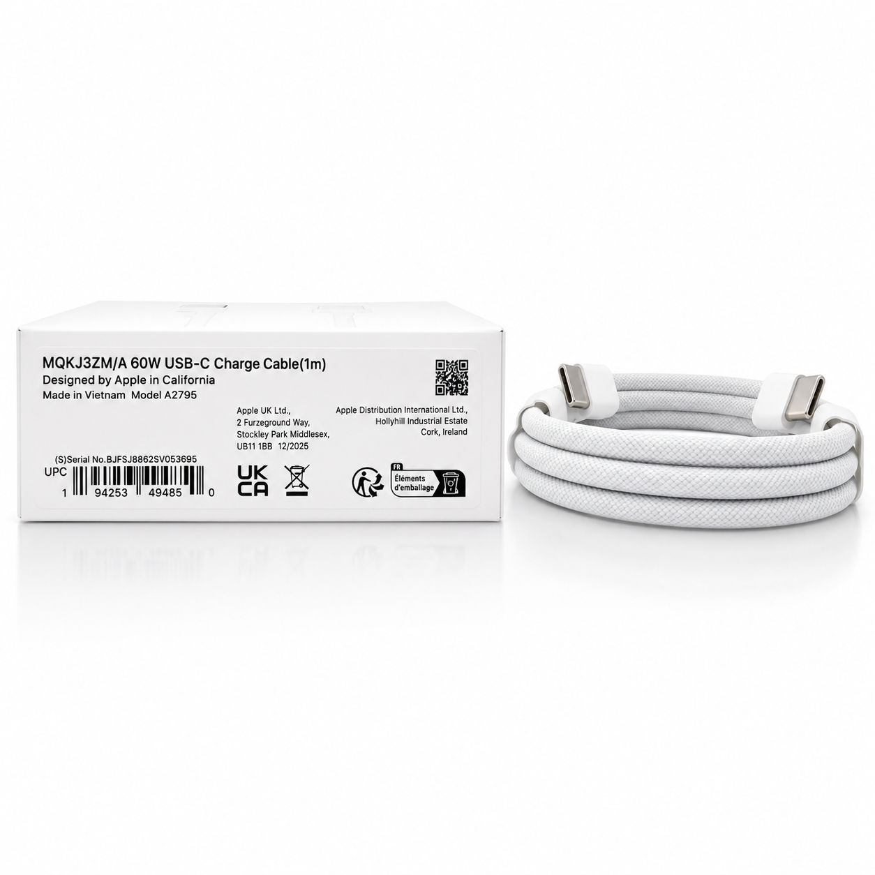 Cable De iPhone Original  Tipo C aTipo C  de 1Mt