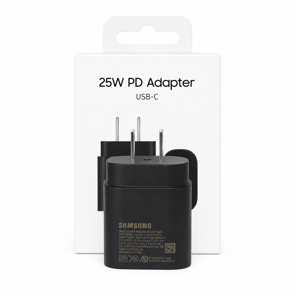 Cargador para Samsung de 25w  - Original (Cubo)