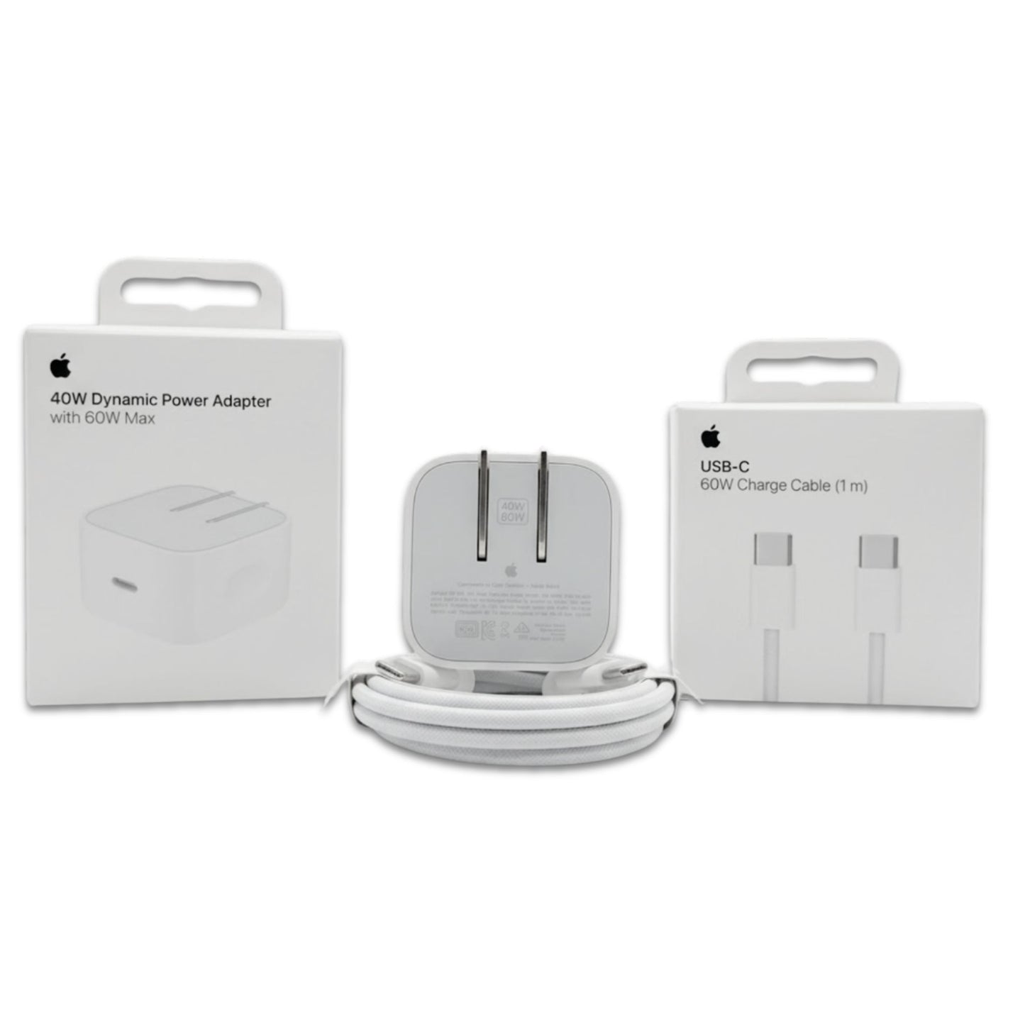Cargador Apple 40W Original + Cable USB-C a USB-C Original