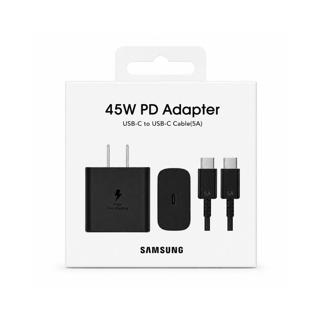 Cargador para Samsung  de 45w + Cable USB-C - Original