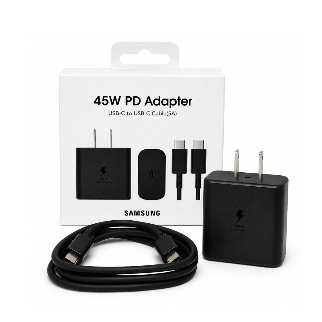 Cargador para Samsung  de 45w + Cable USB-C - Original