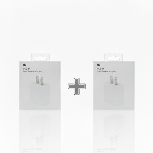 Cargador Original cubo iPhone 20W Promo X2