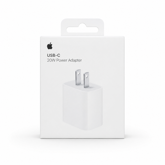 Cargador Original iPhone 20W | Carga rápida, segura y garantizada