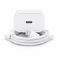 Cargador Para iPhone de 20W + Cable Tipo C a Lightning  100% Original